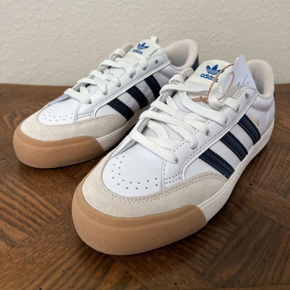 adidas White Navy Gum Men’s Sneakers
